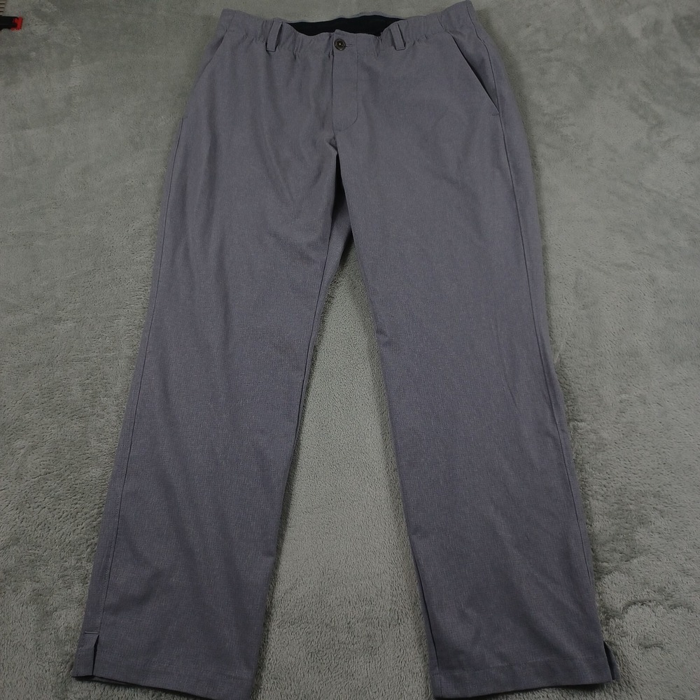 Under‎ Armour Pants Mens 36x30 Gray Chino Pockets Golf Activewear